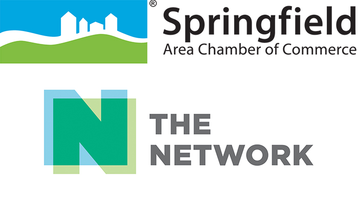 Springfield Area Chamber of Commerce and The Network logo