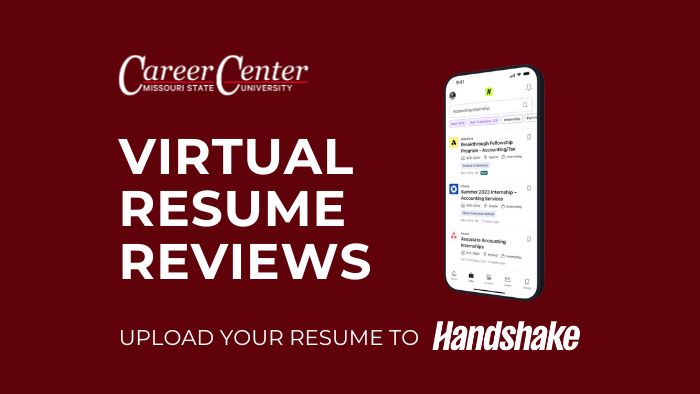 Virtual résumé reviews